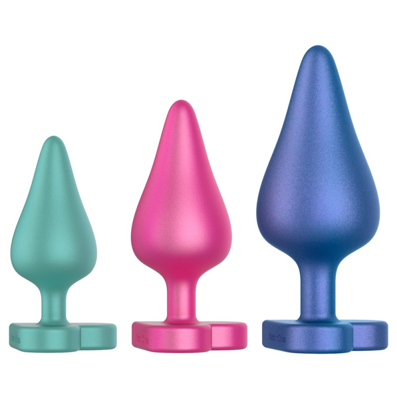 ROMP by WOW TECH Kit de 3 Plugs en silicone Luster